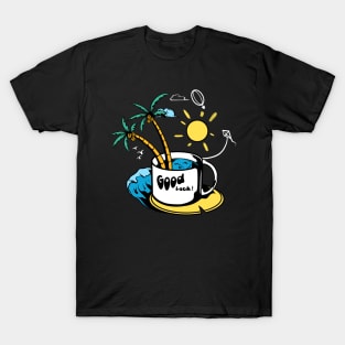 beach coffee vibes T-Shirt